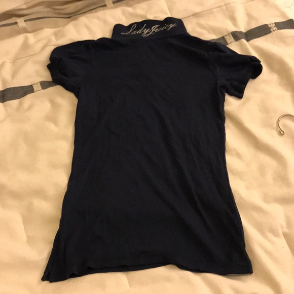 Vintage Juicy Couture lady puffy shoulders polo - Picture 6 of 8